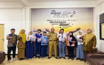 Siswa SMK Grafika Raih Juara I Lomba Video Reels Dinas Perpusatakaan Dan Arsip Daerah Tingkat Kota Tangerang