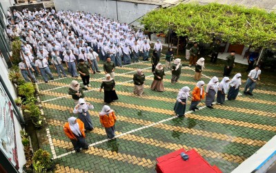 Menyala di Awal Tahun: SMK Grafika Awali Semester Genap dengan Semangat, Prestasi, dan Kebersamaan